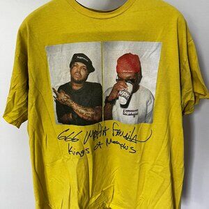 Supreme Three 6 Mafia Season 13 Spring Yellow Size XL Shirt